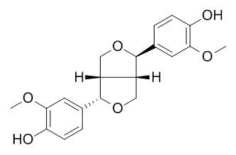 (-)-Epipinoresinol (-)-表松脂酚 CAS:10061-38-8