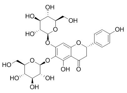 5,6,7,4'-Tetrahydroxyflavanone 6,7-diglucoside 5,6,7,4'-四羟基黄酮 6,7-二葡萄糖苷 CAS:501434-65-7