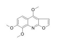 Skimmianine 茵芋碱 CAS:83-95-4