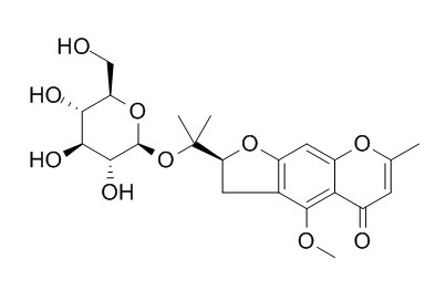 5-O-Methylvisammioside 5-O-甲基维斯阿米醇苷 CAS:84272-85-5
