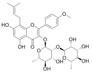 2''-O-Rhamnosylicariside II 2''-O-鼠李糖基淫羊藿次苷II CAS:135293-13-9