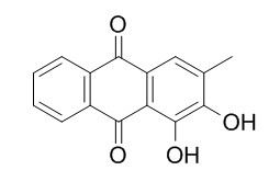 1,2-dihydroxy-3-methyl-anthracene-9,10-dione 1,2-二羟基-3-甲基蒽醌 CAS:602-63-1