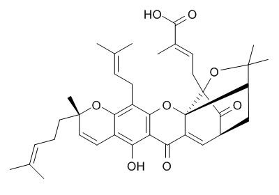 Isogambogic acid 异藤黄酸 CAS:149655-52-7