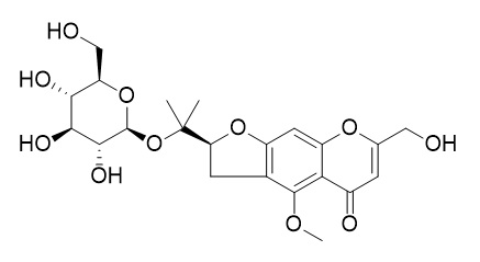 Cimifugin 4'-O-beta-D-glucopyranoside 升麻素 4'-O-beta-D-葡萄糖苷 CAS:1632110-81-6