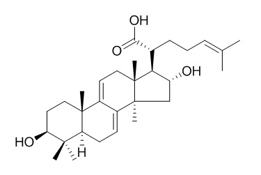 16alpha-Hydroxydehydrotrametenolic acid 16α-羟基松苓新酸 CAS:176390-66-2