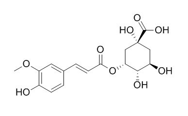 5-O-Feruloylquinic acid 5-O-阿魏酰奎宁酸 CAS：40242-06-6