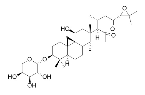 Cimicidanol 3-O-alpha-L-arabinoside 升麻酮醇-3-O-α-L-吡喃阿拉伯糖苷 CAS:161207-05-2