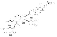 Zingiberen newsaponin 盾叶薯蓣皂苷I,盾叶新苷 CAS:91653-50-8