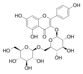 Kaempferol 3-gentiobioside SHAN奈酚 3-龙胆二糖苷 CAS:22149-35-5