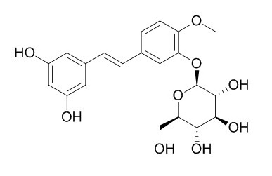 Rhapontigenin 3'-O-glucoside 丹叶大黄素-3'-O-葡萄糖苷 CAS:94356-22-6