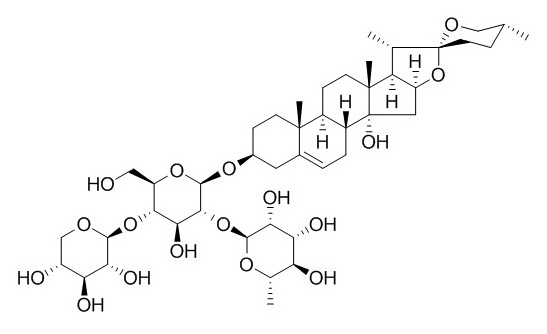 14-Hydroxy sprengerinin C 14-羟基麦冬皂苷C CAS:1111088-8九-1