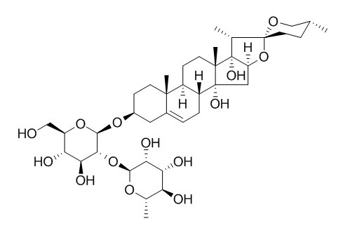Ophiogenin-3-O-alpha-L-rhaMnopyranosyl-(1-2)-beta-D-glucopyranoside 麦冬皂苷Ra，麦冬皂苷1，麦冬苷元-3-O-新橙皮糖苷 CAS:128502-94-3