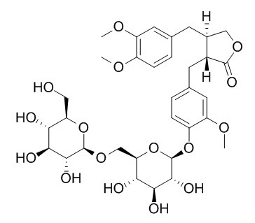 Arctigenin 4'-O-beta-gentiobioside 牛蒡子苷元-4'-O-β-龙胆二糖苷 CAS:41682-24-0