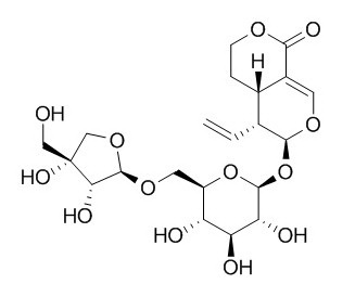 6'-O-beta-D-Apiofuranosylsweroside 6'-O-β-D-芹糖獐芽菜苷 CAS:266678-59-5