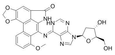 7-(2'-Deoxyadenosin-N6-yl)aristolactam I 马兜铃内酰胺A CAS:127191-86-0
