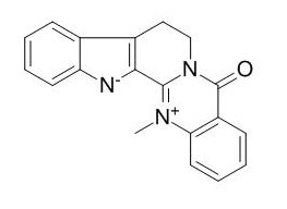 Dehydroevodiamine 去氢吴茱萸碱 CAS:67909-49-3
