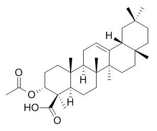 3-O-Acetyl-alpha-boswellic acid  乙酰基-alpha-乳香酸 CAS:89913-60-0