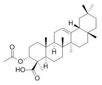 3-O-Acetyl-alpha-boswellic acid  乙酰基-alpha-乳香酸 CAS:89913-60-0