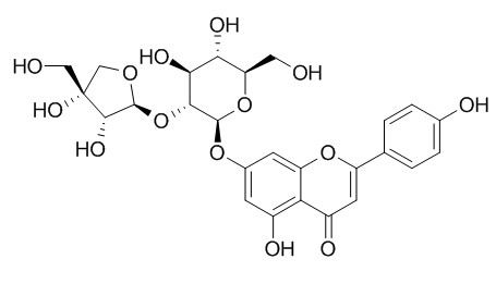 Apiin 芹菜苷 CAS:26544-34-3