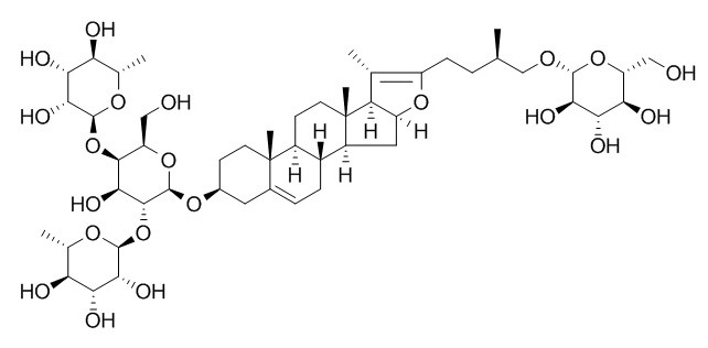 Pseudoprotodioscin 伪原薯蓣皂苷,CAS:102115-79-7