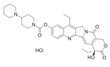 Irinotecan hydrochloride 盐酸伊立替康CAS：100286-90-6