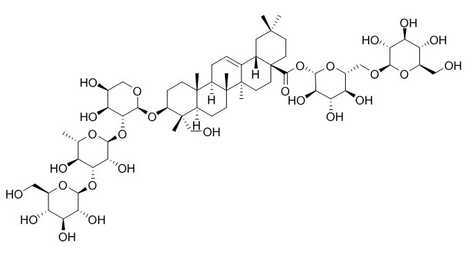 Macranthoidin A 灰毡毛忍冬皂苷甲 CAS:140360-29-8