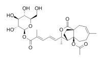 Pseudolaric acid A-O-beta-D-glucopyranoside 土荆皮甲酸-O-β-D-葡萄糖苷 98891-44-2