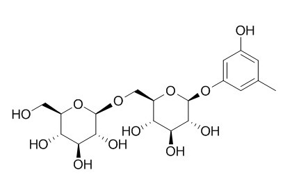 Orcinol gentiobioside 苔黑酚龙胆二糖苷 CAS:164991-86-0