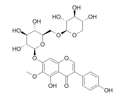 3'-Methoxypuerarin 3´-甲氧基葛根素 CAS:117047-07-1