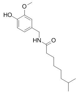 Nordihydrocapsaicin 降二氢辣椒碱 CAS:28789-35-7