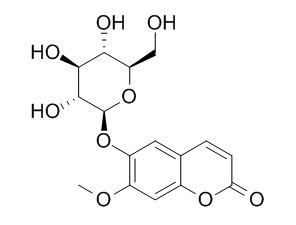 Magnolioside 6-甲氧基香豆素-7-0-BETA-D-吡喃葡萄糖苷 20186-29-2