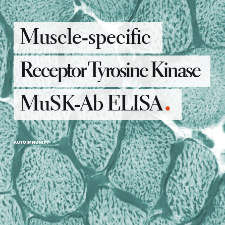 Muscle-specifi c Receptor Tyrosine Kinase MuSK-Ab ELISA