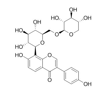Puerarin 6''-O-xyloside 葛根素-6´´-O-木糖苷 CAS:114240-18-5