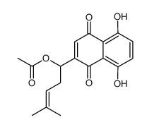 Acetylshikonin 乙酰紫草素 CAS:24502-78-1