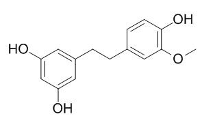 Tristin 5-[2-(4-羟基-3-甲氧JI苯基)乙基]-1,3-苯2酚 CAS:139101-67-0