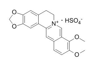 Berberine hydrogen sulphate 硫酸小檗碱 CAS:633-66-9