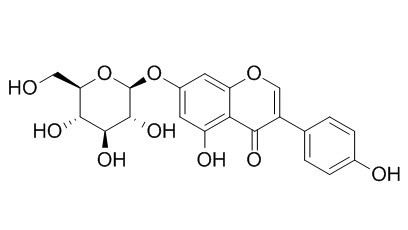 Genistin 染料木苷,染料木甙,CAS:529-59-9
