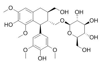 (+)-Lyoniresinol 9'-O-glucoside (+)-南烛木树脂酚9'-O-葡萄糖甙 CAS:87585-32-8