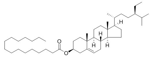 Sitosteryl palmitate β-谷甾基十六烷酸酯，棕榈酸谷甾醇酯 CAS:2308-85-2