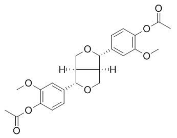 Pinoresinol diacetate 二乙酸(+)-松脂醇酯 CAS:32971-25-8