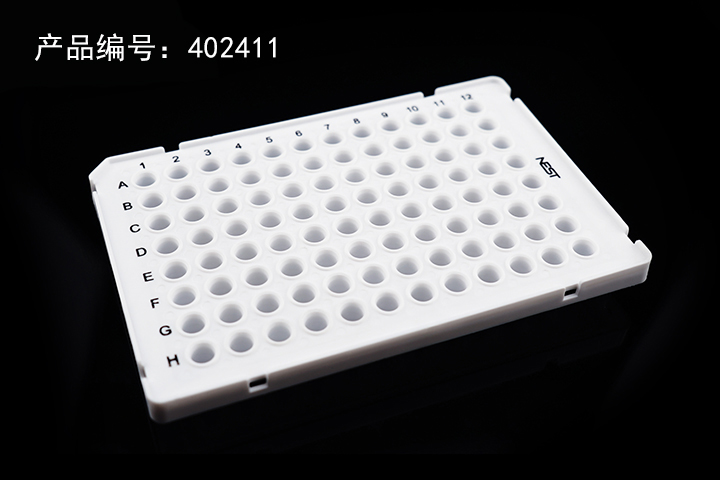 0.1mLPCR 96孔板，白色（402411）