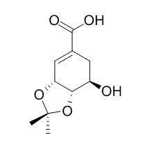 3,4-O-Isopropylidene shikimic acid 3,4-O-异亚丙基莽草酸 CAS:183075-03-8
