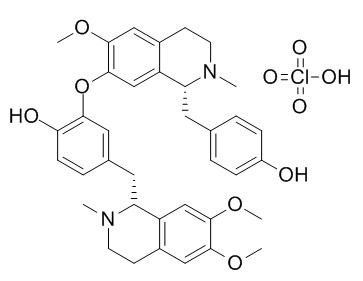Liensinine perchlorate 莲心碱高氯酸盐 CAS:2385-63-9