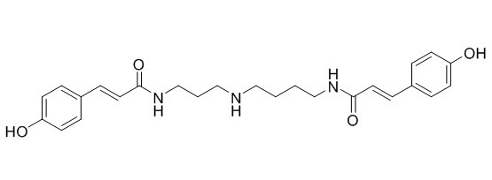 N1,N10-Bis(p-coumaroyl)spermidine N1,N10-双(对香豆酰)亚精胺 CAS:114916-05-1