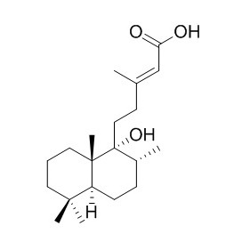 9-Hydroxy-13E-labden-15-oic acid  9-羟基-13E-赖百当烯-15-酸 CAS:132915-47-0