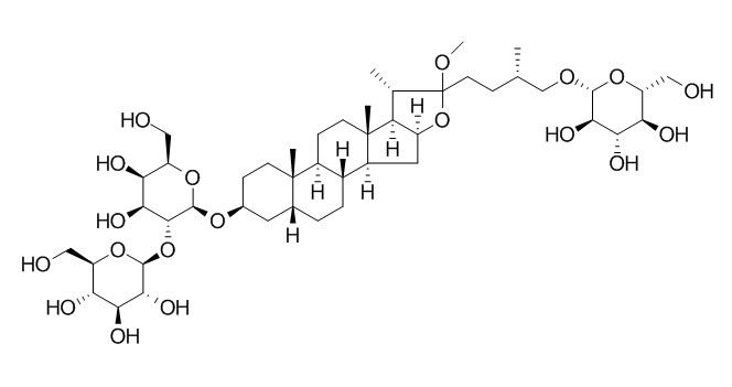 Anemarsaponin E 知母皂苷E,136565-73-6