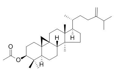 24-Methylenecycloartanol acetate  24-亚甲基环木菠萝烷醇乙酸酯 CAS:1259-94-5