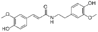 N-Feruloyl-3-methoxytyramine图片