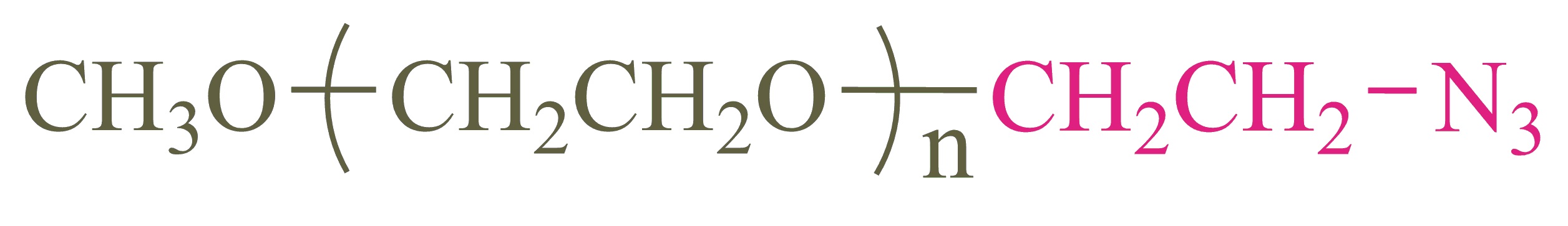 甲氧基聚乙二醇叠氮化物（mPEG-N3），Methoxypoly(ethylene glycol) azide