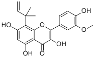 8-(1,1-Dimethyl-2-propenyl)-3'-methoxykaempferol1859979-00-2